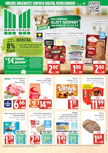 Coca Cola im aktuellen Marktkauf Prospekt (Wismar) Coca Cola im Marktkauf Prospekt "Top Angebote" mit 36 Seiten (Wismar)