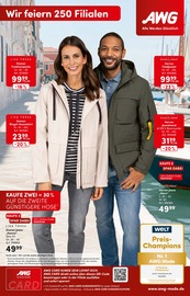 AWG Günstige Mode Prospekt der aktuellen Woche mit 16 Seiten, gültig von 28.02.2026 bis 14.03.2026, in Rodewisch und Umgebung Aktueller AWG Günstige Mode Prospekt in Rodewisch und Umgebung, "Wir feiern 250 Filialen" mit 16 Seiten, 28.02.2026 - 14.03.2026