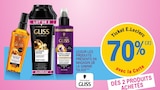 70% avec la carte ticket e.Leclerc sur les produits présents en magasin de la gamme GLISS - GLISS - E.Leclerc 70% avec la carte ticket e.Leclerc sur les produits présents en magasin de la gamme GLISS - GLISS dans le catalogue E.Leclerc