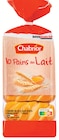 10 pains au lait - Chabrior en promo à 0,96 € chez Intermarché Super 10 pains au lait - Chabrior dans le catalogue Intermarché Super