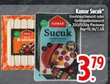 Knoblauchwurst oder Geflügelbratwurst von Kamar im aktuellen EDEKA Prospekt für 3,79 €