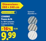 Parure de lit - LIVARNO - Lidl à Lorient Parure de lit - LIVARNO en promo chez Lidl Lorient à 9,99 €