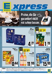 Lebensmittel im EDEKA Prospekt in Germering Aktueller EDEKA Prospekt mit Lebensmittel, "Preise, die Sie garantiert nicht rot sehen lassen.", Seite 1