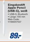 Eingabestift Pencil (USB-C), weiß Angebote von Apple bei expert Erftstadt für 89,00 €