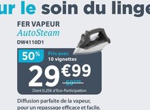 Fer vapeur - Carrefour à Nanterre Fer vapeur en promo chez Carrefour Nanterre à 29,99 €