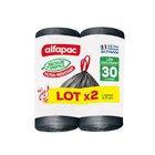 15 sacs poubelles 30L - ALFAPAC - Carrefour à Villeurbanne 15 sacs poubelles 30L - ALFAPAC en promo chez Carrefour Villeurbanne à 7,99 €