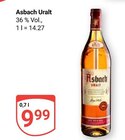 Uralt im Angebot bei GLOBUS in Neustadt Uralt Angebote von Asbach bei GLOBUS Neustadt für 9,99 €