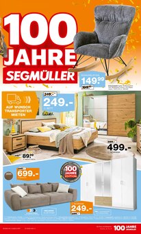 Kleiderschrank im Segmüller Prospekt "100 JAHRE SEGMÜLLER" mit 8 Seiten (Moers)