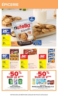 Promotion Nutella dans le prospectus Carrefour, valable du 23/06/2026 au 06/07/2026 Promo Nutella dans le catalogue Carrefour du moment à la page 43