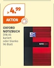 Notizbuch Angebote von Oxford bei Müller Stuttgart für 4,99 €