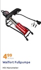 Fußpumpe im Action Prospekt Fußpumpe von Walfort im aktuellen Action Prospekt für 4,99 €
