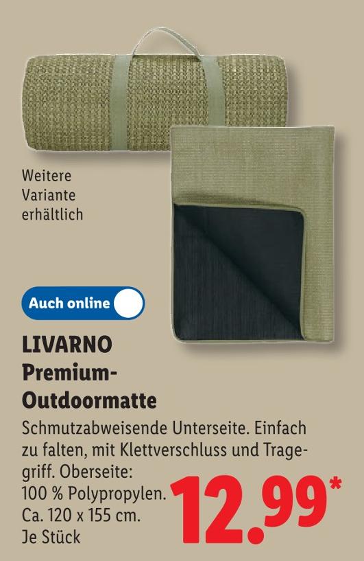 Premium-Outdoormatte