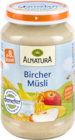 Bircher Müsli oder Birne mit Heidelbeere von Alnatura im aktuellen budni Prospekt