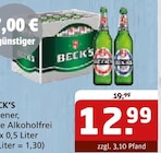 Aktuelles Beck's Angebot bei Getränke Quelle WVG in Magdeburg ab 12,99 €