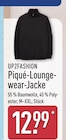 Piqué-Loungewear-Jacke von UP2FASHION im aktuellen ALDI Nord Prospekt