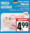 EDEKA Merenberg - Hähnchen Angebot im Prospekt Hähnchen bei EDEKA im Merenberg Prospekt für 4,99 €