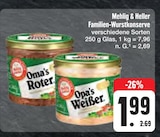 E center Michelau - Oma's Roter Angebot im Prospekt Oma's Roter bei E center im Michelau Prospekt für 1,99 €