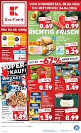 Kaufland Supermarkt Prospekt der aktuellen Woche mit 56 Seiten, gültig von 18.06.2026 bis 24.06.2026, in Kirchheimbolanden und Umgebung Aktueller Kaufland Supermarkt Prospekt in Kirchheimbolanden und Umgebung, "Hier bin ich richtig" mit 56 Seiten, 18.06.2026 - 24.06.2026