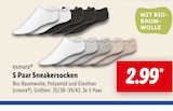 5 Paar Sneakersocken Angebote von esmara bei Lidl Filderstadt für 2,99 €