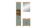 Badmöbel-Set SCHLOONSEE 3 teilig bestehend aus: Hochschrank Waschbeckenunterschrank Spiegelschrank Hochschrank Waschbeckenunterschrank Spiegelschrank Schloonsee im aktuellen Höffner Prospekt für 429,00 €