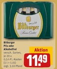 Pils Angebote von Bitburger bei REWE Leverkusen für 11,49 €