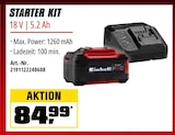 Starter Kit im OBI Prospekt Starter Kit von Einhell im aktuellen OBI Prospekt für 84,99 €