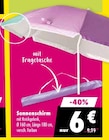 Sonnenschirm für 6,00 € bei Mäc-Geiz im Angebot Sonnenschirm im aktuellen Mäc-Geiz Prospekt