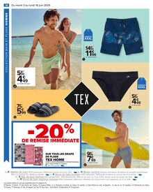 Promo Casquette dans le catalogue Carrefour du moment à la page 16