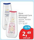 Advanced Care Duschgel von Dove für 2,49 € bei budni im Angebot Advanced Care Duschgel von Dove im aktuellen budni Prospekt