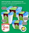 GLOBUS Bobenheim-Roxheim - Frischhalte- und Gefrierdosen-Set Angebot im Prospekt Frischhalte- und Gefrierdosen-Set bei GLOBUS im Bobenheim-Roxheim Prospekt für 2,99 €