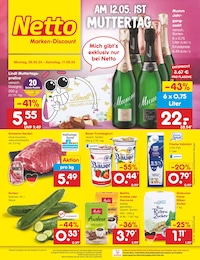 Netto Marken-Discount Prospekt "Aktuelle Angebote" für Frankfurt, 55 Seiten, 06.05.2024 - 11.05.2024