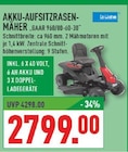 Aktuelles Akku-Aufsitzrasenmäher GAAR 960/80-60-30 Angebot bei Marktkauf in Remscheid ab 2.799,00 €