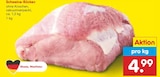 Aktuelles Schweine-Rücken Angebot bei Netto Marken-Discount in Remscheid ab 4,99 €