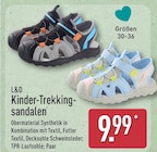 Aktuelles Kinder-Trekkingsandalen Angebot bei ALDI Nord in Salzgitter ab 9,99 €