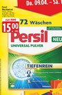 Universal Pulver im Angebot bei EDEKA in Oberhausen Universal Pulver Angebote von Persil bei EDEKA Oberhausen für 15,00 €