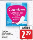Slipeinlagen von Carefree im aktuellen E center Prospekt