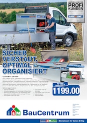 i&M BauCentrum Baumärkte Prospekt der aktuellen Woche mit 2 Seiten, gültig von 01.10.2026 bis 31.10.2026, in Naumburg und Umgebung Aktueller i&M BauCentrum Baumärkte Prospekt in Naumburg und Umgebung, "SICHER VERSTAUT, OPTIMAL ORGANISIERT" mit 2 Seiten, 01.10.2026 - 31.10.2026