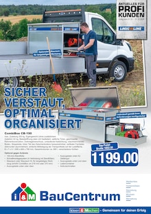 Aktueller i&M BauCentrum Prospekt (Bad DĂŒrrenberg, 2 Seiten zum blĂ€ttern i&M BauCentrum Prospekt SICHER VERSTAUT, OPTIMAL ORGANISIERT mit 2 Seiten