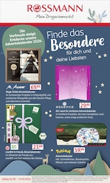 Adventskalender Angebot im aktuellen Rossmann Prospekt auf Seite 1