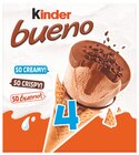 Cône glacé bueno classic x4 - KINDER en promo chez Intermarché Limoges à 5,47 €