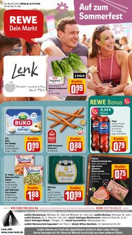 Bitburger im REWE Prospekt "Dein Markt" mit 27 Seiten (Bochum)