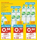 Netto Marken-Discount Aschaffenburg - Naturelle Natürliches Mineralwasser Angebot im Prospekt Naturelle Natürliches Mineralwasser bei Netto Marken-Discount im Aschaffenburg Prospekt für 1,76 €