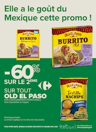 Prix et réduction Old El Paso dans le prospectus Carrefour Proximité en cours Offre Old El Paso dans le catalogue Carrefour Proximité du moment à la page 14