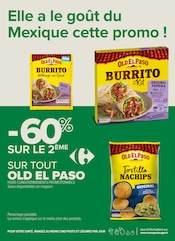 Promos Old El Paso dans le catalogue "J'peux pas, J'ai promos !" de Carrefour Proximité à la page 14 Promos Old El Paso dans le catalogue "J'peux pas, J'ai promos !" de Carrefour Proximité à la page 14