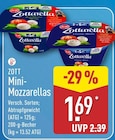 Mini-Mozzarellas von Zott für 1,69 € bei ALDI Nord im Angebot Mini-Mozzarellas von Zott im aktuellen ALDI Nord Prospekt