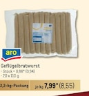 Geflügelbratwurst Angebote bei Metro Esslingen für 8,55 €