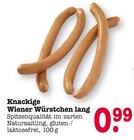 Knackige Wiener Würstchen lang Angebote bei E center Baden-Baden für 0,99 €