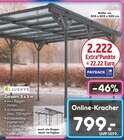 Carport im Netto Marken-Discount Prospekt Carport von Juskys im aktuellen Netto Marken-Discount Prospekt für 799,00 €