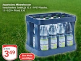 Mineralwasser Angebote von Aquarissima bei GLOBUS Koblenz für 3,49 €