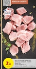Sauté de porc sans os - Jean Rozé en promo à 3,49 € chez Intermarché Super Sauté de porc sans os - Jean Rozé dans le catalogue Intermarché Super